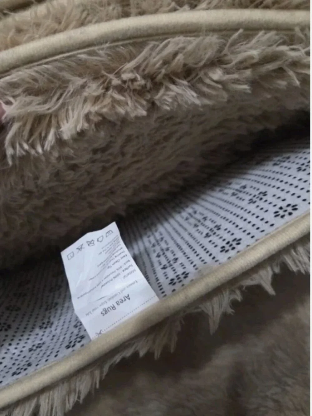 Fluffy Area Rug for Living Room 4x6 Feet, Shaggy Rugs for Bedroom Ultra Soft